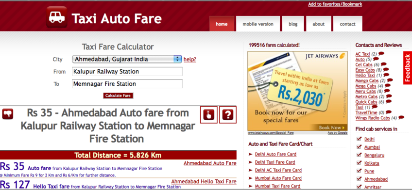 Good Site - TaxuAutoFare.com