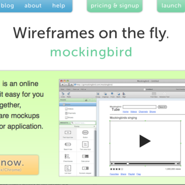 MockingBird - Quick Wireframe Tool