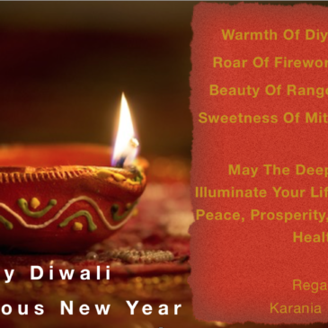 Happy Diwali & Prosperous New Year